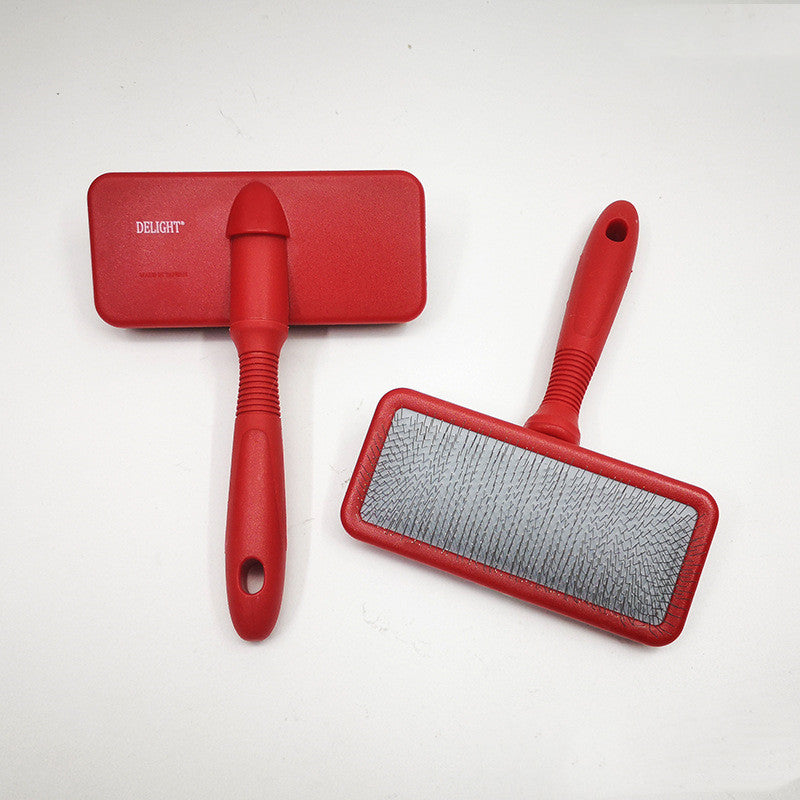 Stainless Steel Soft Needle Pet Comb – For Dogs & Cats