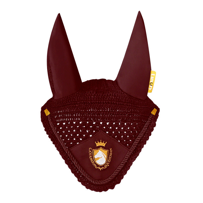 Horse Earmuffs – Mosquito & Insect Protection for Equestrian Use | 4 Colors