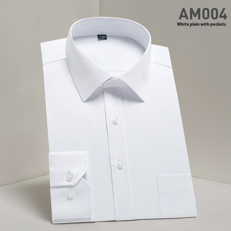 Men's Wrinkle-Free Long Sleeve Dress Shirt