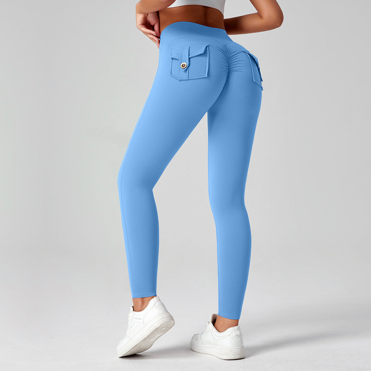 Women's High-Waist Butt-Lifting Yoga Workout Tights