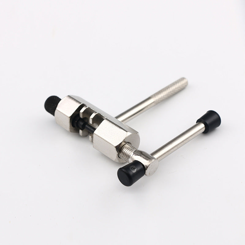 Bicycle Chain Breaker & Repair Tool – Universal 7-10 Speed Chain Remover (Silver)