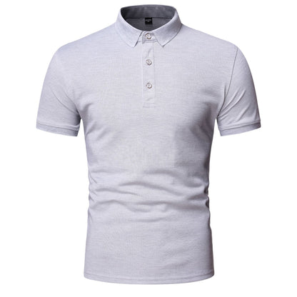 Men's Classic Polo Shirt | Short Sleeve Lapel Tee
