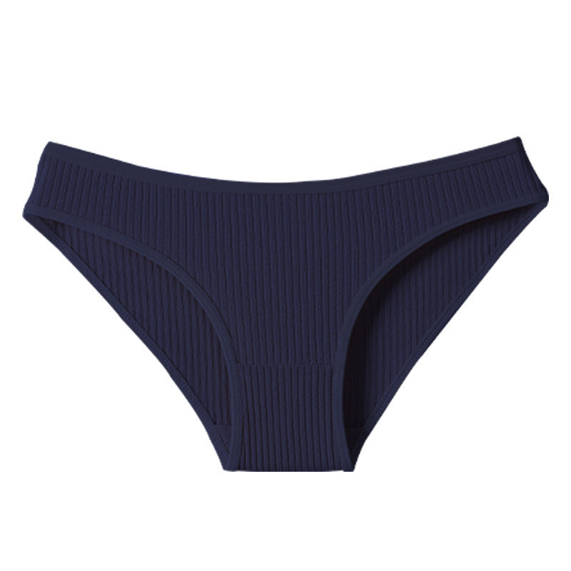 Women's Cotton Low-Rise Sports Briefs – Breathable & Antibacterial