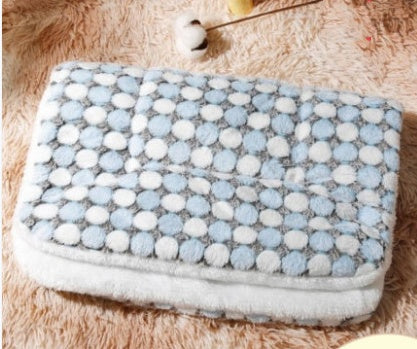 Double-Sided Pet Mat Blanket – All-Season Comfort for Cats & Dogs
