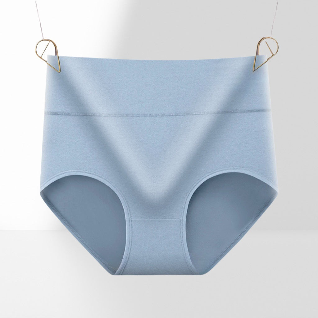 Women's High-Waist Pure Cotton Seamless Briefs