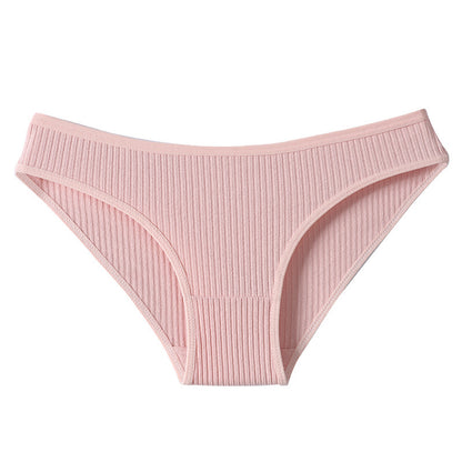 Women's Cotton Low-Rise Sports Briefs – Breathable & Antibacterial