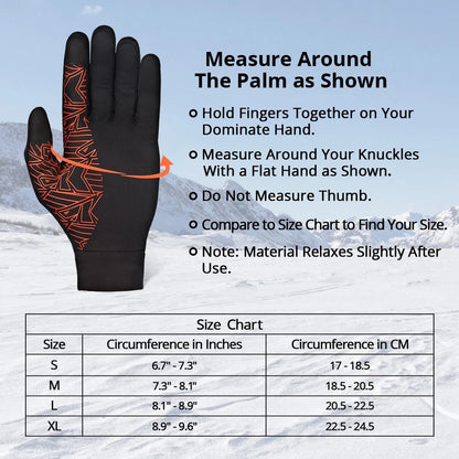 Winter Fishing Gloves – Touchscreen-Friendly, Anti-Slip, 4-Way Stretch Fleece (S-XL)