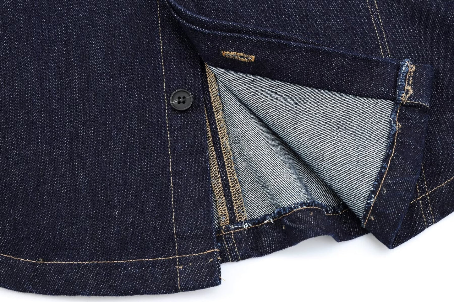 Women's Sleeveless Denim Lapel Shirt – String Detail Street Style
