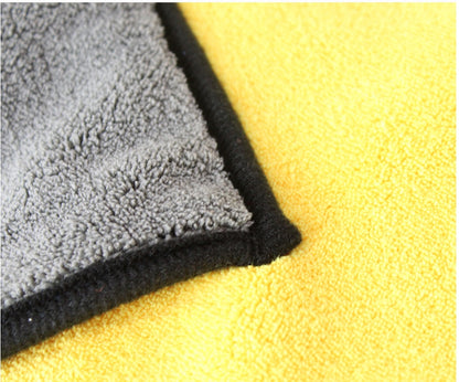 Super Absorbent Pet Bath Towel – 800g Microfiber, Fast Drying