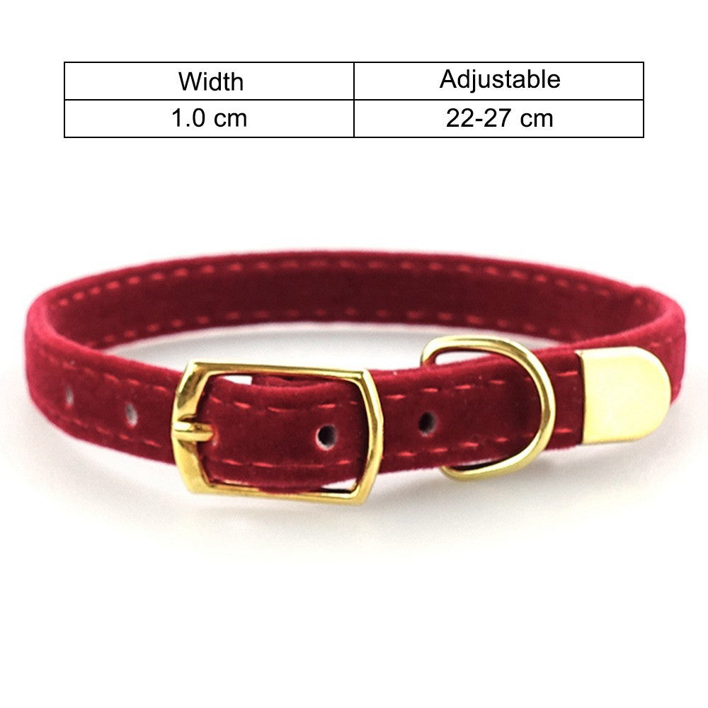 Soft Flocked Cat Collar – Comfortable & Stylish
