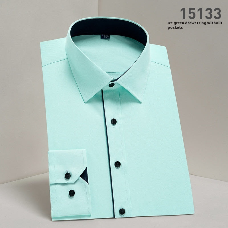 Men's Wrinkle-Free Long Sleeve Dress Shirt