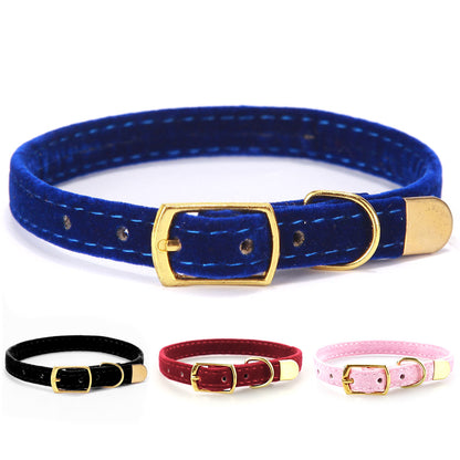 Soft Flocked Cat Collar – Comfortable & Stylish