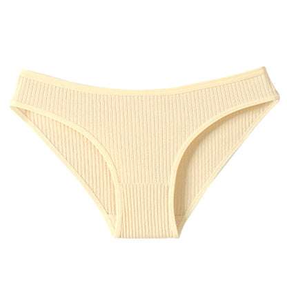 Women's Cotton Low-Rise Sports Briefs – Breathable & Antibacterial