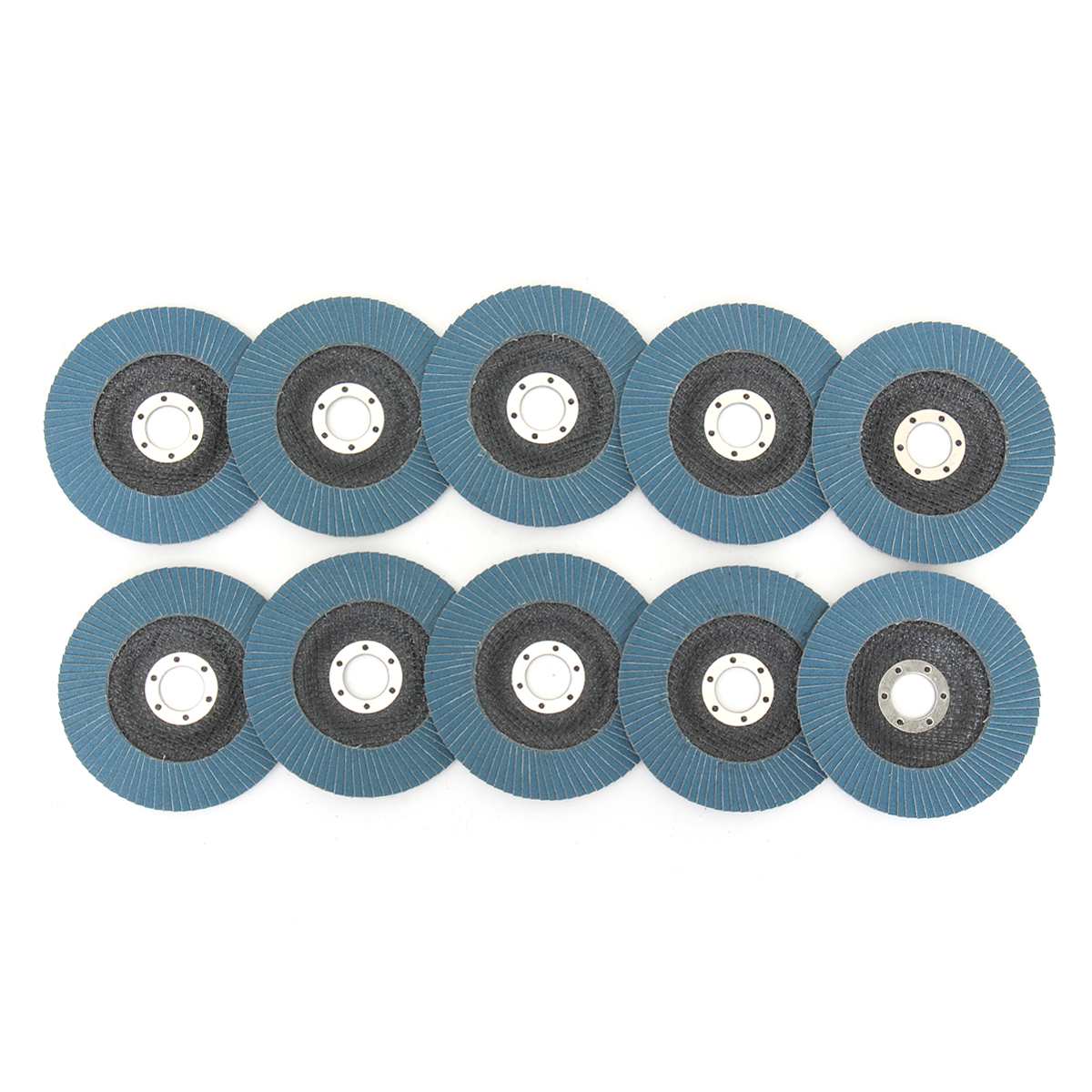 Zirconium Corundum Flap Disc 10-Pack – Heavy X-Class Cloth Base, 40 60 80 120 Grit