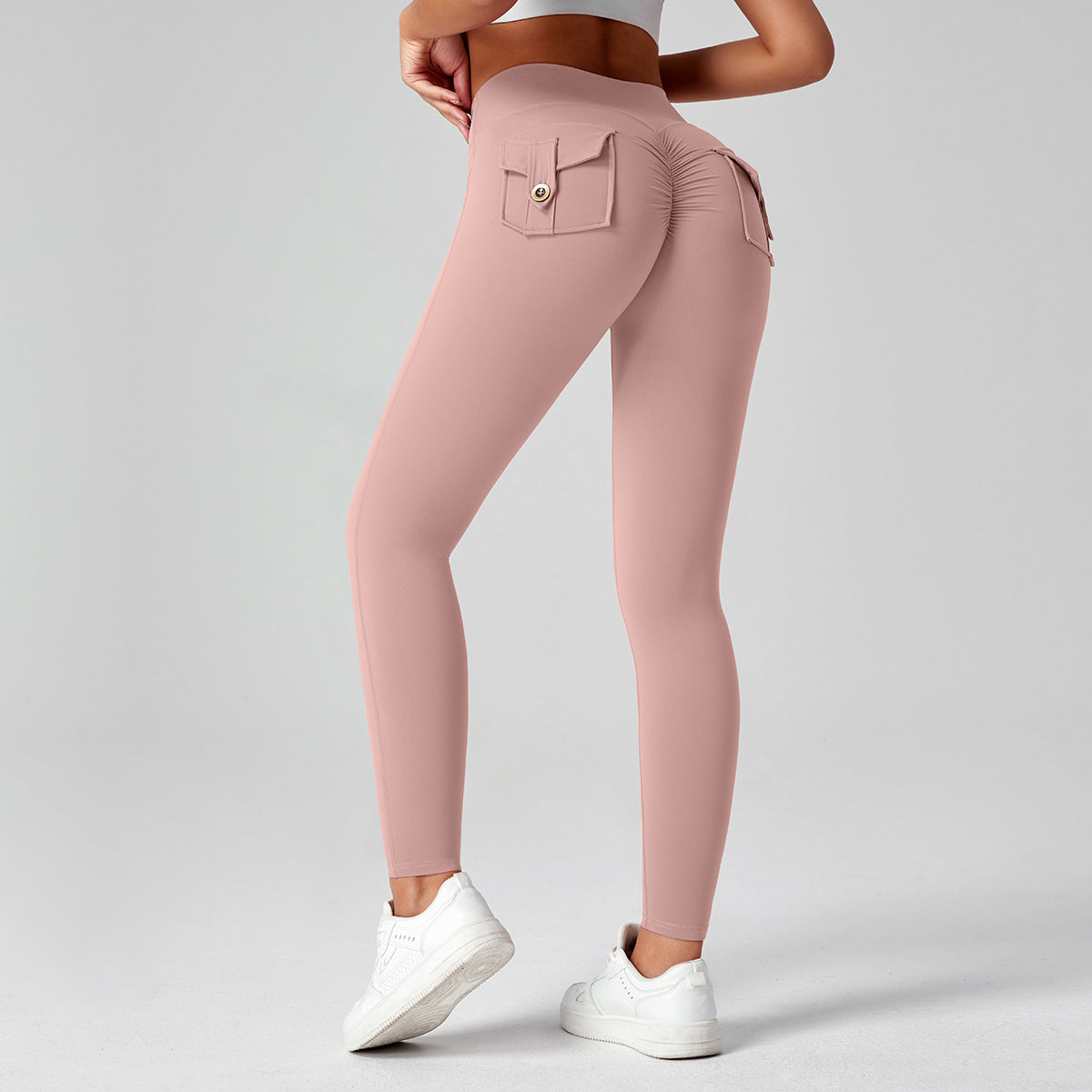 Women's High-Waist Butt-Lifting Yoga Workout Tights