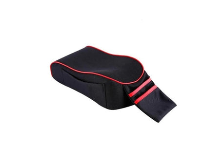 Car Armrest Box Pad – Sports Knit Center Console Cover (16x30cm, 5 Colors)