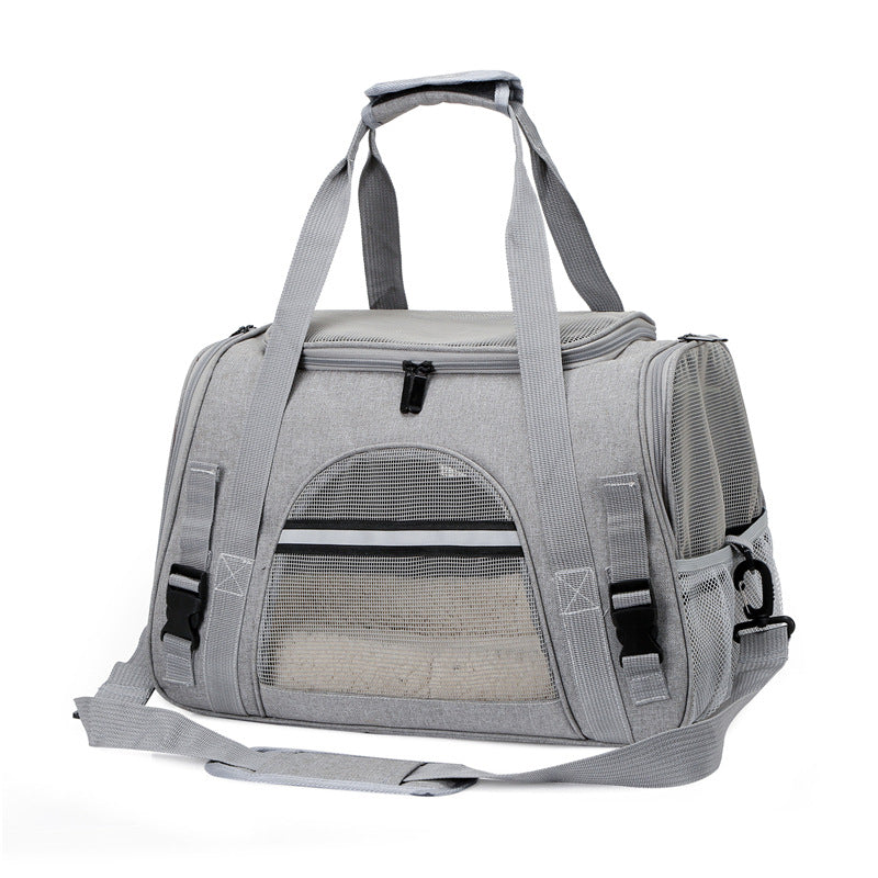 Multifunctional Pet Shoulder Carrier Bag – Oxford Cloth, Fits Cats & Dogs up to 10kg