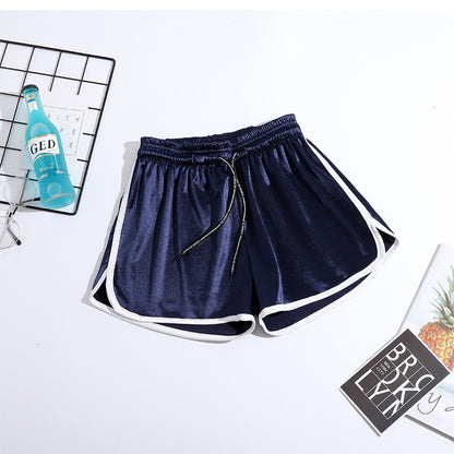 Women's Plus Size Loose Chiffon Shorts – Flowy Casual Style