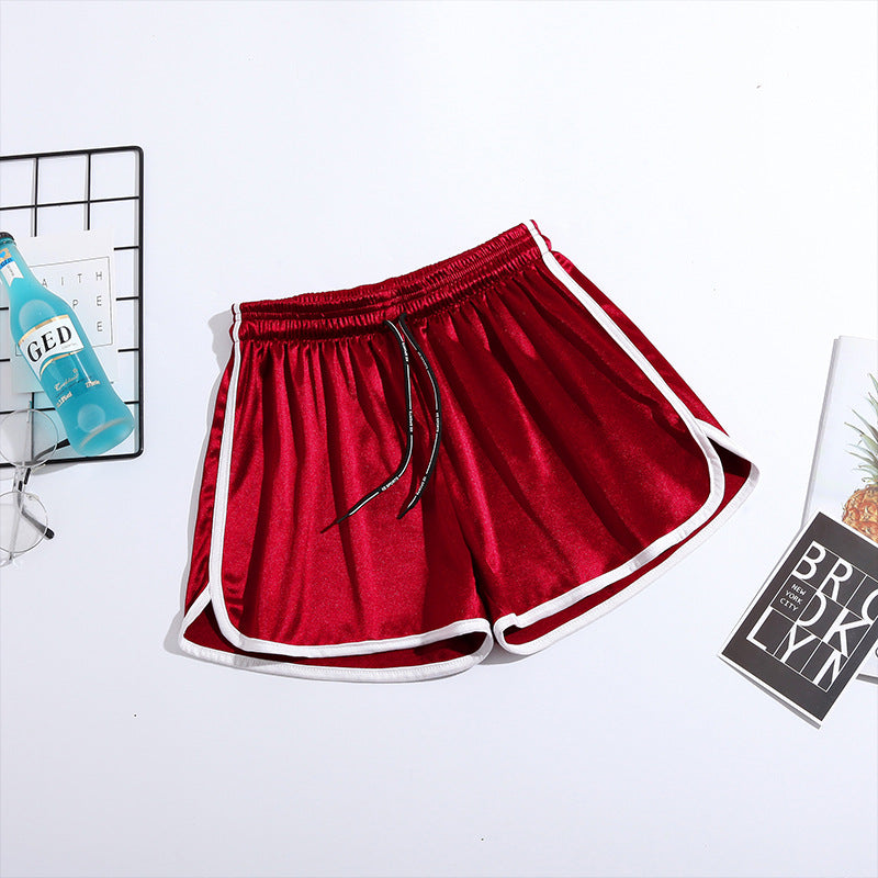 Women's Plus Size Loose Chiffon Shorts – Flowy Casual Style