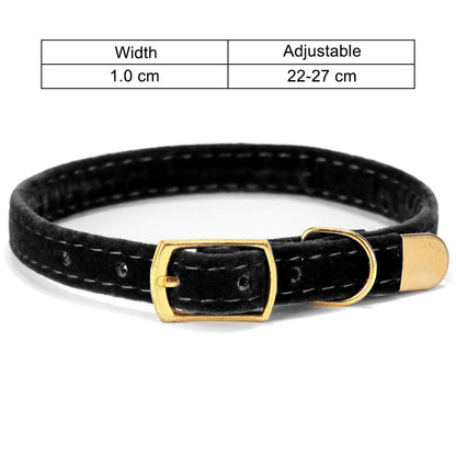 Soft Flocked Cat Collar – Comfortable & Stylish