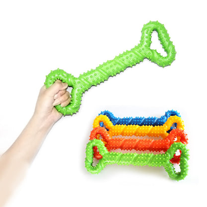 Bite-Resistant Dog Chew Toy – TPR Molar Stick for Dental Health & Training