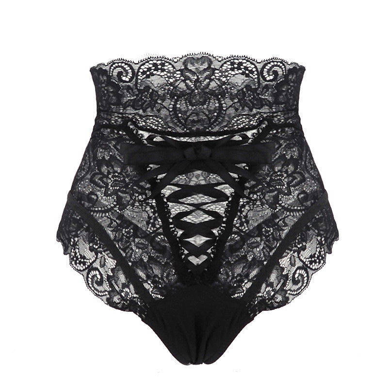Women's High Waist Lace Panties & Thongs