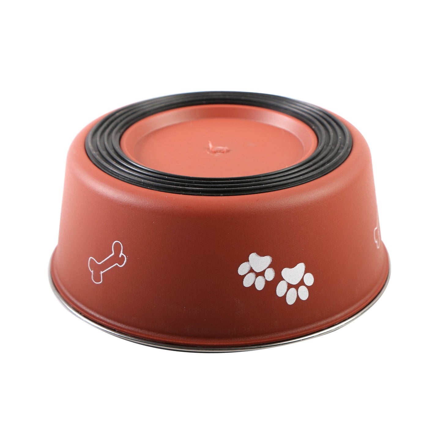 Stainless Steel Pet Food Bowl – PP + Steel, Multiple Sizes & Styles