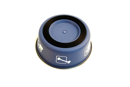 Stainless Steel Pet Food Bowl – PP + Steel, Multiple Sizes & Styles