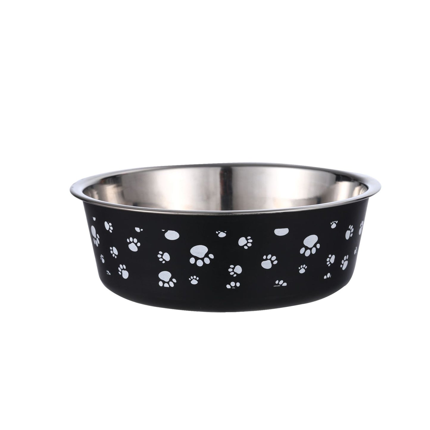 Stainless Steel Pet Food Bowl – PP + Steel, Multiple Sizes & Styles