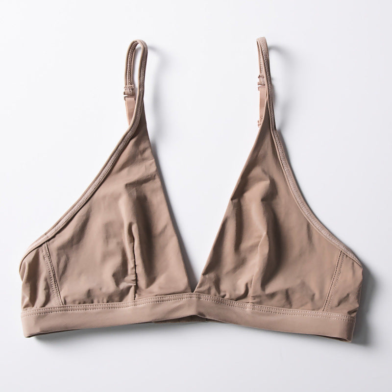Women's Low-Cut Open-Back Wireless Bra | No Pad