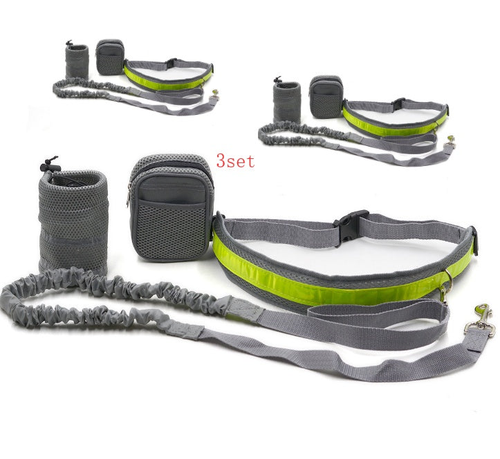 Hands-Free Dog Running Leash Set