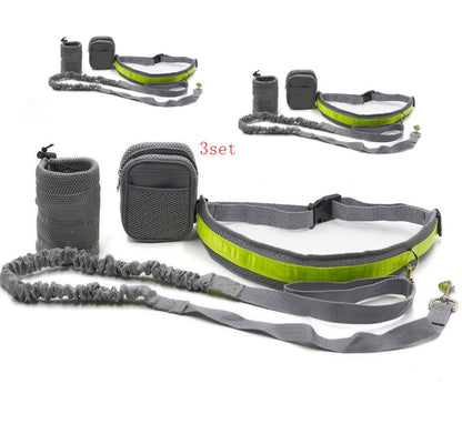 Hands-Free Dog Running Leash Set