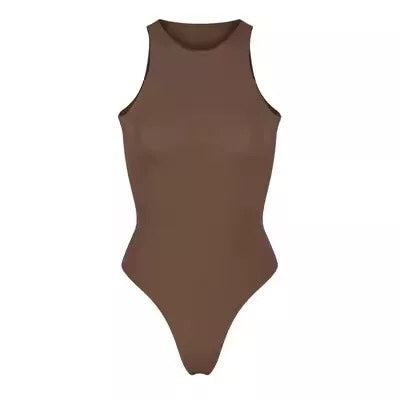 Women's Slim-Fit Sleeveless Vest Jumpsuit – 3 Colors Commute Style S–L