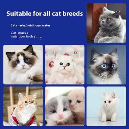 Nutritious Cat Strips – Wet Treat Snacks | 9 Flavors | 16g per Strip