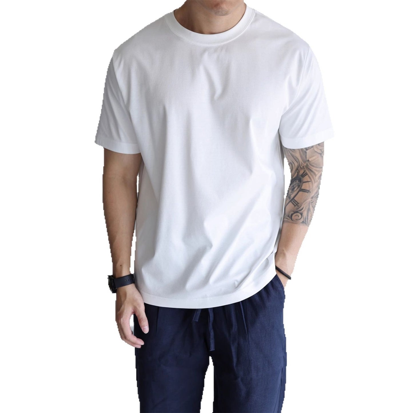 Men's Slim Fit Short Sleeve Polo Shirt – Lightweight Sports Casual