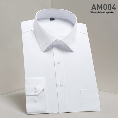 Men's Wrinkle-Free Long Sleeve Dress Shirt