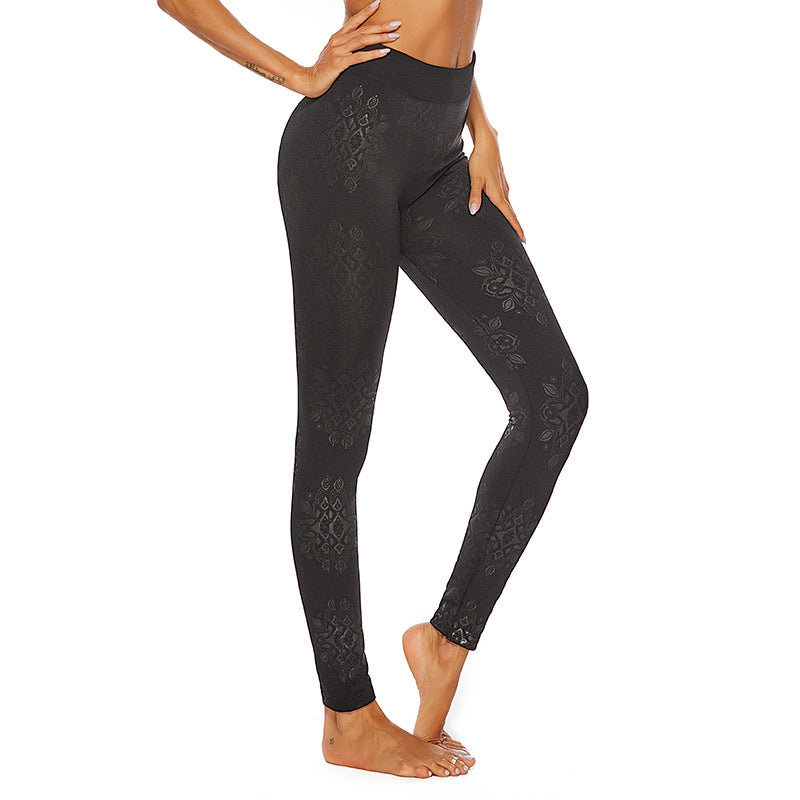 Printed Seamless Yoga Leggings
