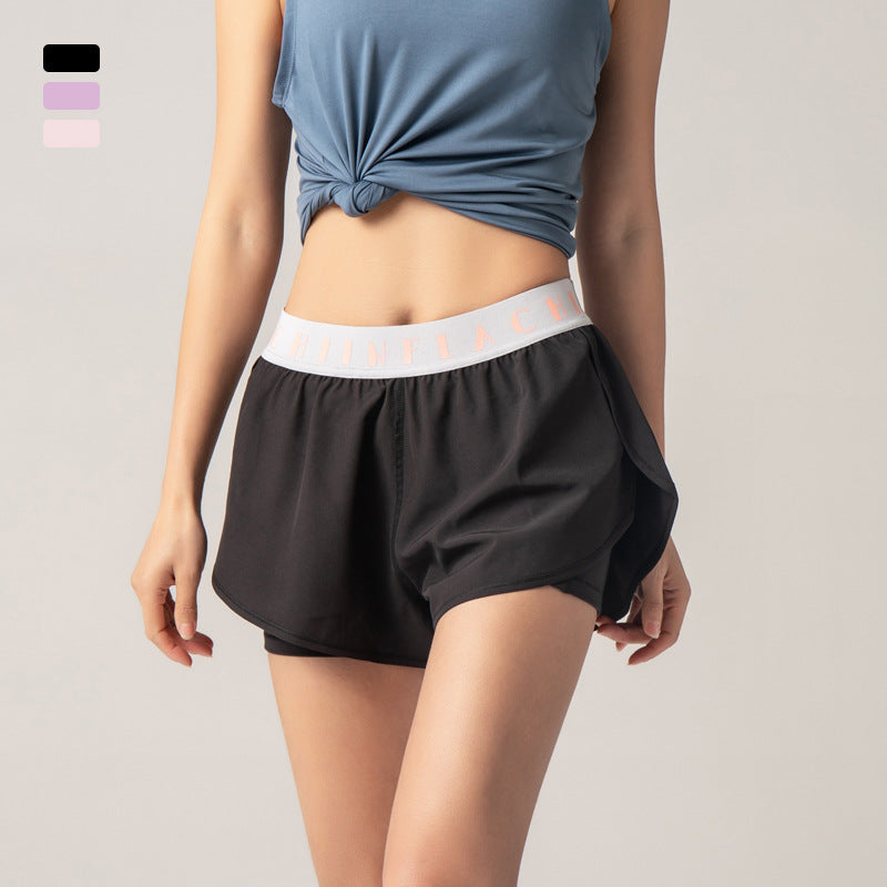 Women's High-Waist Fitness Shorts