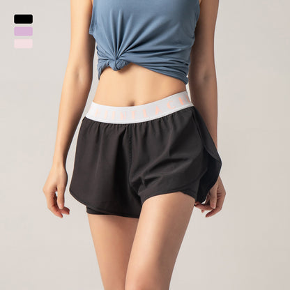 Women's High-Waist Fitness Shorts