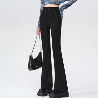 Women's High-Waist Anti-Wrinkle Flared Bootcut Pants