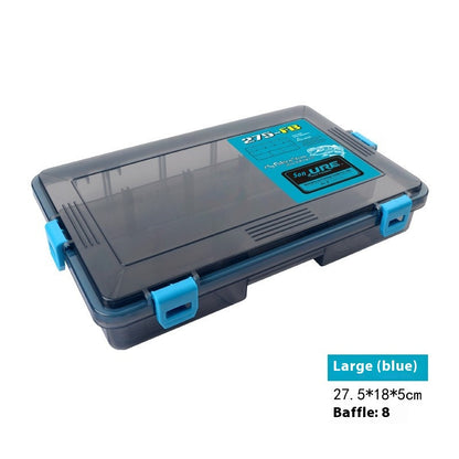 Waterproof Fishing Lure Storage Box – PP Tackle Box, 2 Sizes & 4 Colors (225mm & 275mm)