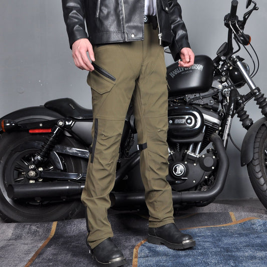 Men's Motorcycle Cycling Pants – Waterproof Windproof with Protective Gear