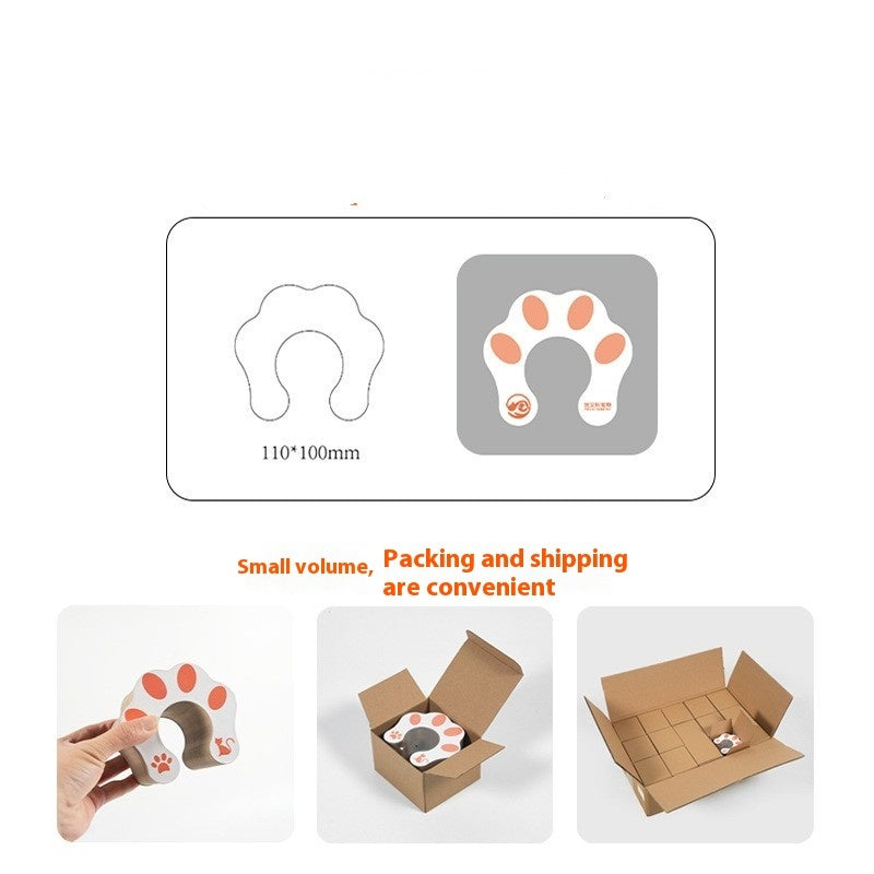 Foldable Organ Cat Scratch Board – Magnetic Self-Play Toy