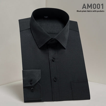 Men's Wrinkle-Free Long Sleeve Dress Shirt