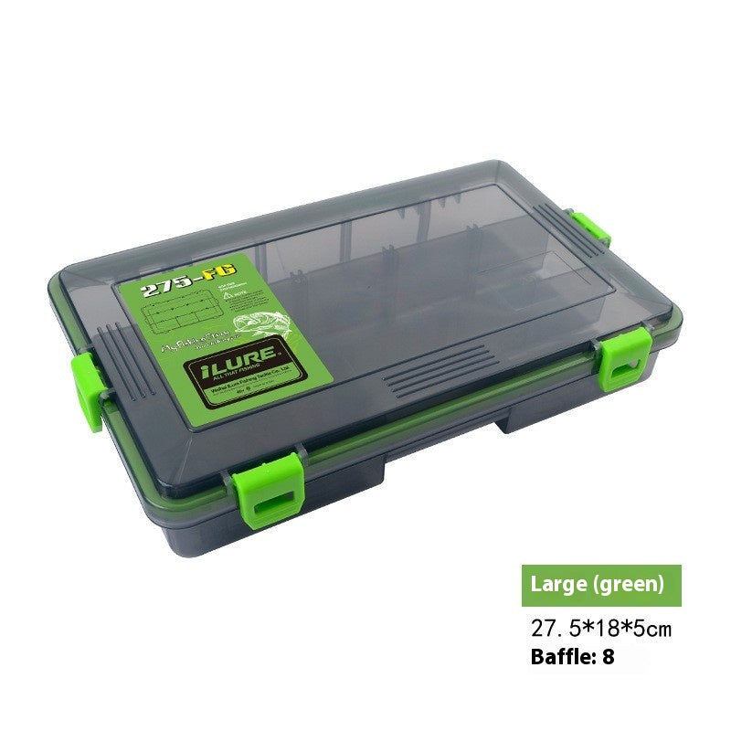Waterproof Fishing Lure Storage Box – PP Tackle Box, 2 Sizes & 4 Colors (225mm & 275mm)