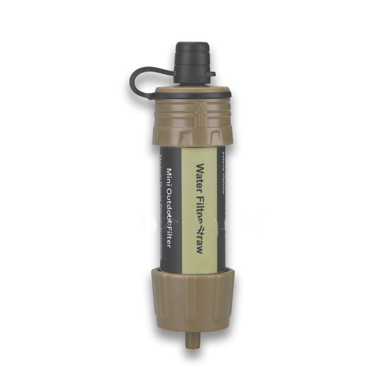 Survival Water Filter Straw – Portable Emergency Purifier, 5,000L Capacity, 0.01 Micron Filtration