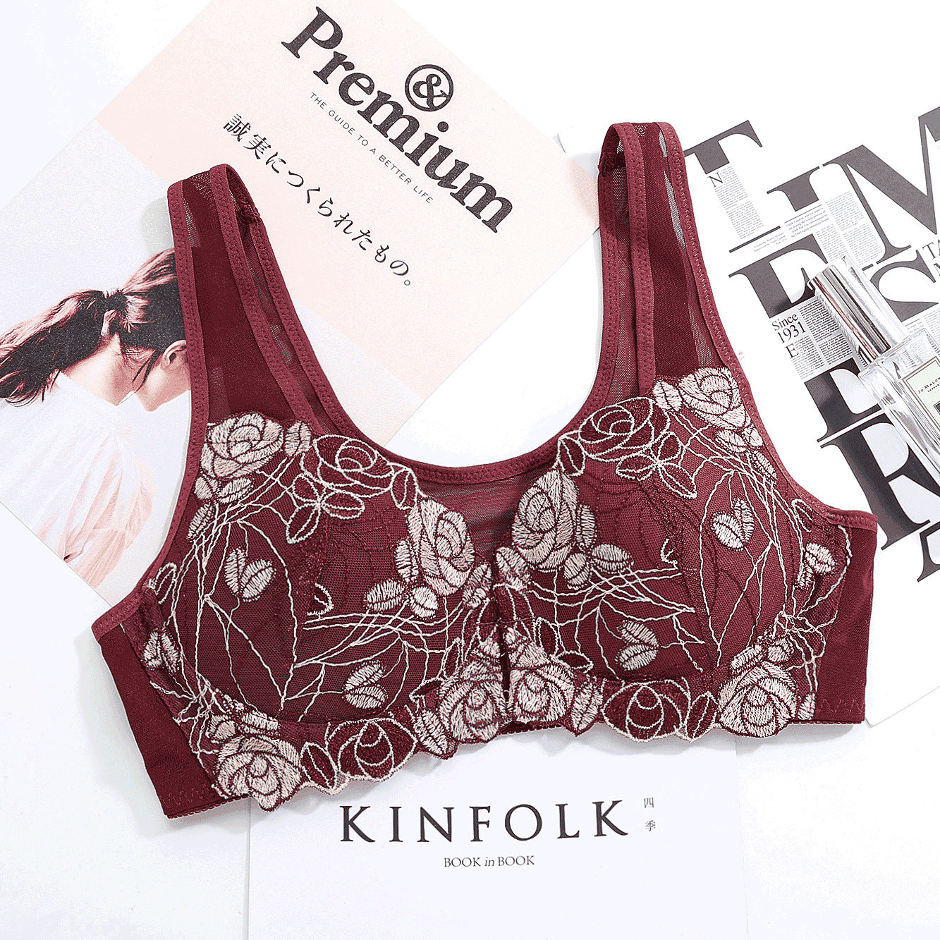 Women's Wire-Free Cotton Bra Vest – No-Trace Comfort