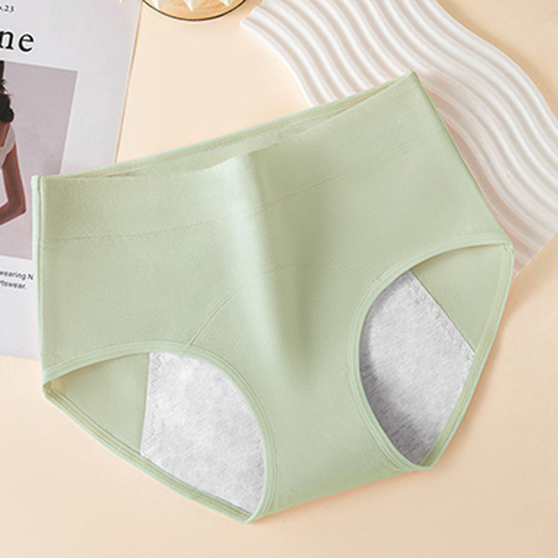 Women's Mid-Rise Cotton Period Panties – Leak-Proof Comfort
