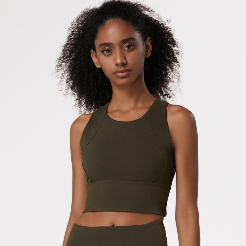 Women's High-Impact Shockproof Sports Bra Vest