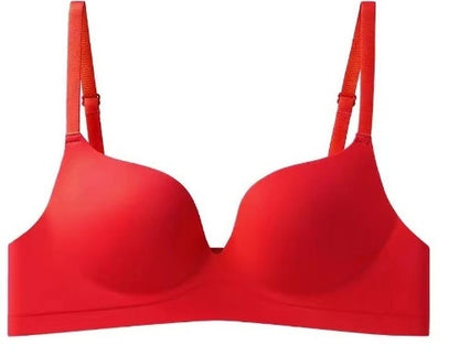 Women's Wireless Push-Up Bra – Seamless 3/4 Cup